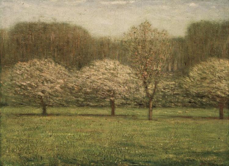 Dwight William Tryon Apple Blossoms china oil painting image